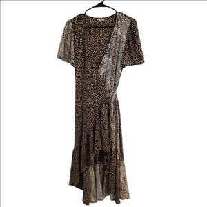 Mainstrip Elegant Leopard Dress-Size M